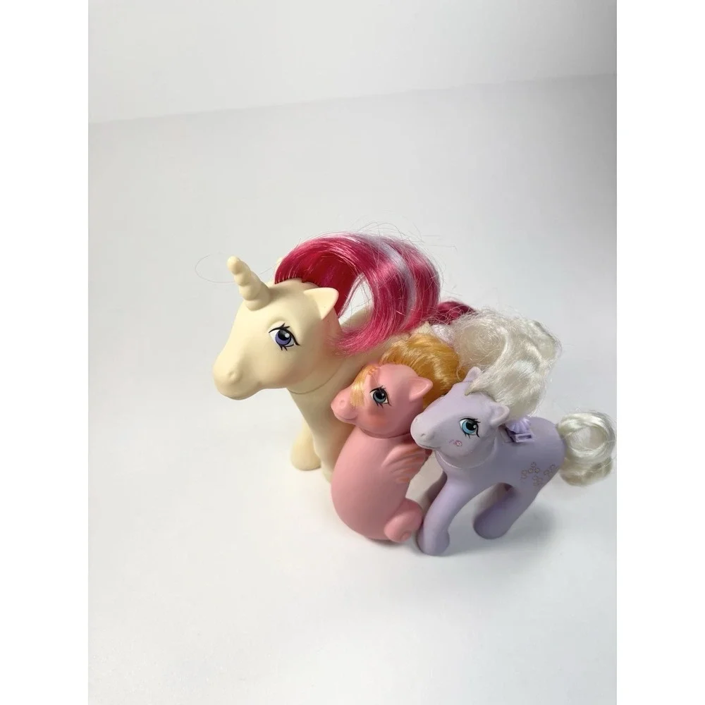 Vtg 1980's Hasbromy‎ Little Pony Set Of 3